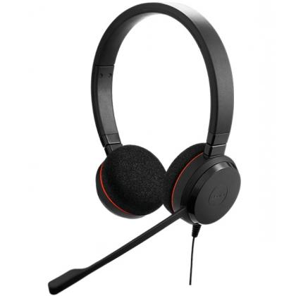 Наушники с микрофоном "Jabra EVOLVE 20 UC Stereo" черный