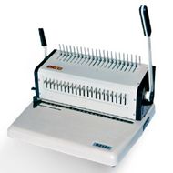 Перфобиндер Office Kit B2125 (пласт.пружина до 51мм, перф.до 25 листов, отключаемые ножи, регулировка отступа)
