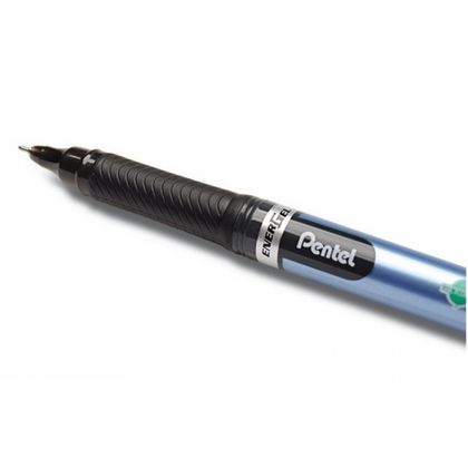 Ручка роллер "EnerGel" 0,5 мм, пласт., глянц., синий/красный, стерж. красный