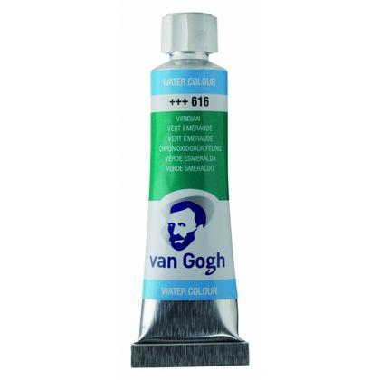 Краски акварельные "Van Gogh" 616 виридиан, 10 мл., туба