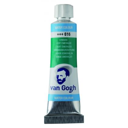 Краски акварельные "Van Gogh" 616 виридиан, 10 мл., туба