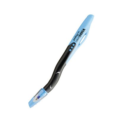 Ручка шарик. "Visio Pen-Left-Handed" 1,0 мм, пласт., глянц., для левшей, синий/черный, стерж. синий