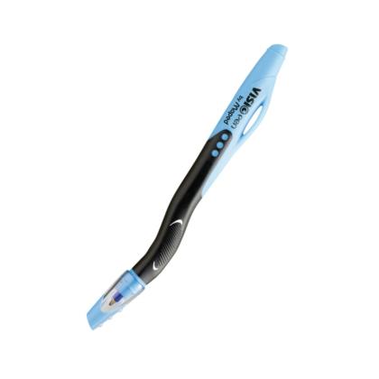 Ручка шарик. "Visio Pen-Left-Handed" 1,0 мм, пласт., глянц., для левшей, синий/черный, стерж. синий