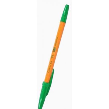 Ручка шарик. "Corvina" 1,0 мм, пласт., глянц., оранжевый/синий, стерж. синий