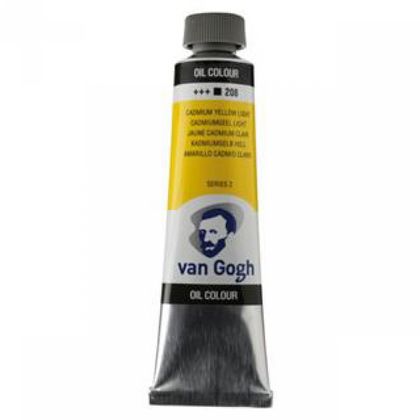 Краски масляные "Van Gogh" 208 кадмий желтый светлый, 40 мл., туба