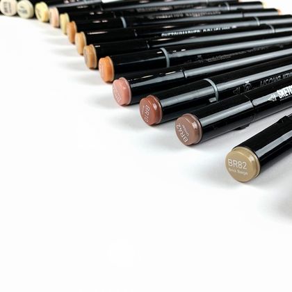 Маркер перм., худ. "Sketchmarker Brush" двусторонний, Y43, яичная скорлупа
