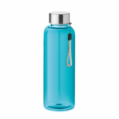 Бутылка д/воды 500 мл. "Utah" пласт., прозрачный королевский синий
