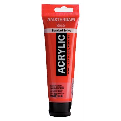 Краски акриловые "Amsterdam" 396 красный нафтоловый средний, 120 мл., туба
