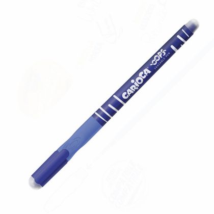 Ручка капиллярная- гелевая "Oops пиши-стирай" 0,7 мм, пласт., черный, стерж. черный