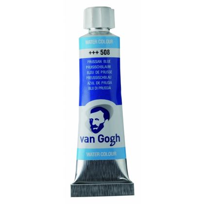 Краски акварельные "Van Gogh" 508 прусский синий, 10 мл., туба
