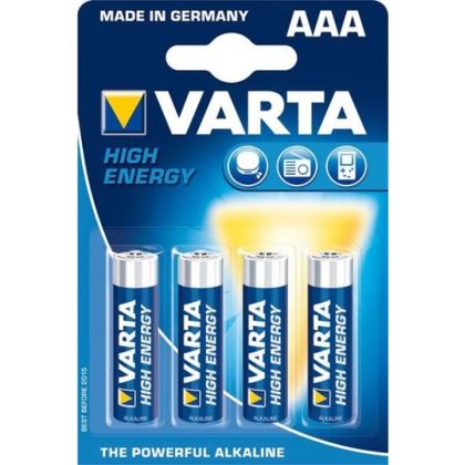 бат_гальв. эл-т щел. (алкал.) 1,5 V LR03 (ААА) 2шт. VARTA HIGH ENERGY 