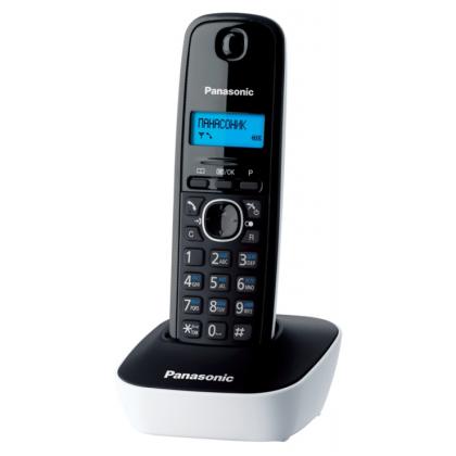 Телефонный аппарат Panasonic KX-TG1611RUR (черный/красный)