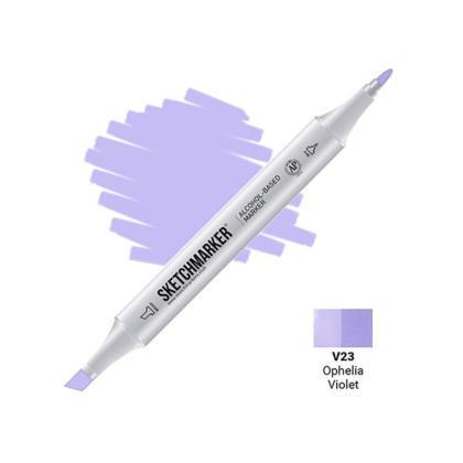 Маркер перм., худ. "Sketchmarker" двусторонний, V23, фиалковый