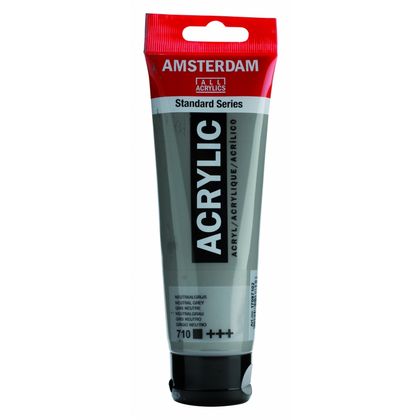 Краски акриловые "Amsterdam" 710 серый нейтральный, 120 мл., туба