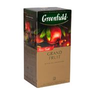 Чай "Greenfield" 25 пак*1,5 гр., черный, гибискус, розмарин и кожура плодов граната, Grand Fruit