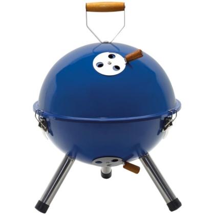 Гриль "Cookout" метал./дерев., синий