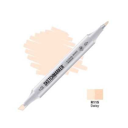 Маркер перм., худ. "Sketchmarker" двусторонний, R115, маргаритка