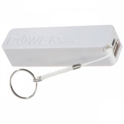 Зарядное устройство (аккумулятор) Power Bank "Miami Beach" 2200, карт. упак., белый