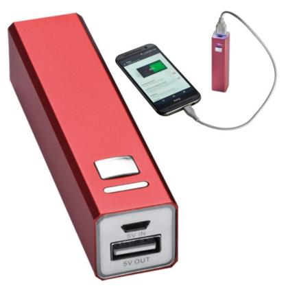 Зарядное устройство (аккумулятор) Power Bank "Port Hope" 2200, карт. упак., черный