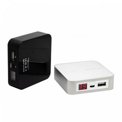 Зарядное устройство (аккумулятор) Power Bank "Bright" 6000, карт. упак., белый