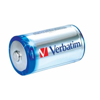 бат_гальв. эл-т щел. (алкал.) 1,5 V  LR14/C  2шт. Verbatim