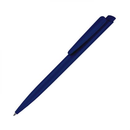 Ручка шарик/автомат "Dart Polished Basic" 1,0 мм, пласт., глянц., белый/оранжевый, стерж. синий