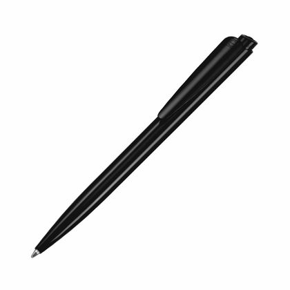 Ручка шарик/автомат "Dart Polished" 1,0 мм, пласт., глянц., белый, стерж. синий