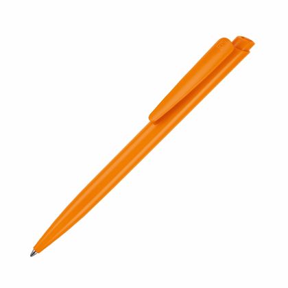 Ручка шарик/автомат "Dart Polished" 1,0 мм, пласт., глянц., белый, стерж. синий