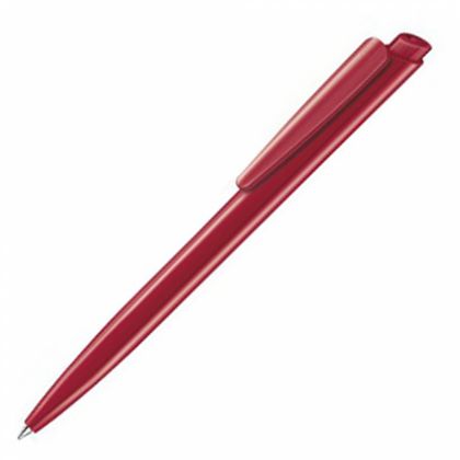 Ручка шарик/автомат "Dart Polished" 1,0 мм, пласт., глянц., черный, стерж. синий