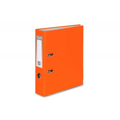 Папка регистратор А4, ламинир. карт., 75 мм. "VauPe" оранжевый