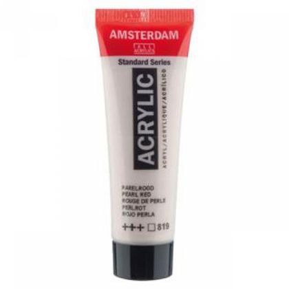 Краски акриловые "Amsterdam" 819 жемчужный красный, 20 мл., туба