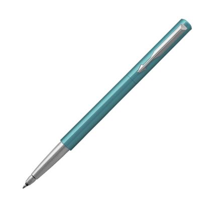 Ручка роллер "Vector Blue Green" 0,7 мм, метал., подарочн. упак., бирюзовый, стерж. синий