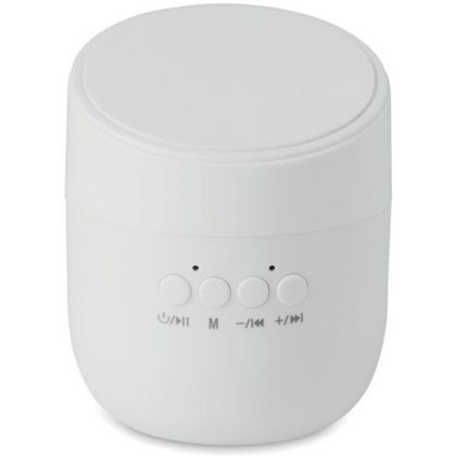 Колонка 4.2 "Combi Charging" пласт., 3 Вт, с беспроводн. зарядн. устройством, белый
