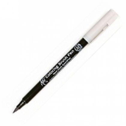 Маркер акварельный "Koi Color Brush" - теплый св.серый