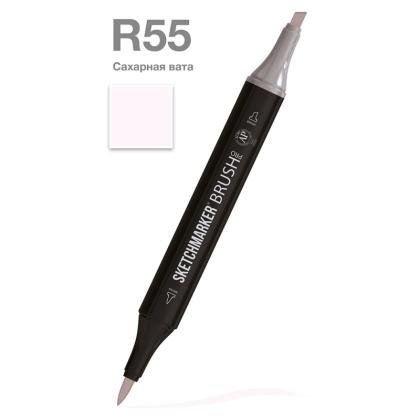 Маркер перм., худ. "Sketchmarker Brush" двусторонний, R55, сахарная вата