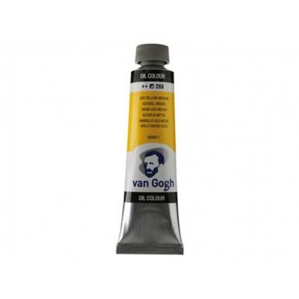 Краски масляные "Van Gogh" 269 желтый AZO средний, 40 мл., туба