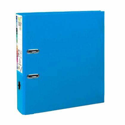 Папка регистратор А4+, ПВХ, 50 мм. "Exacompta" голубой пастель