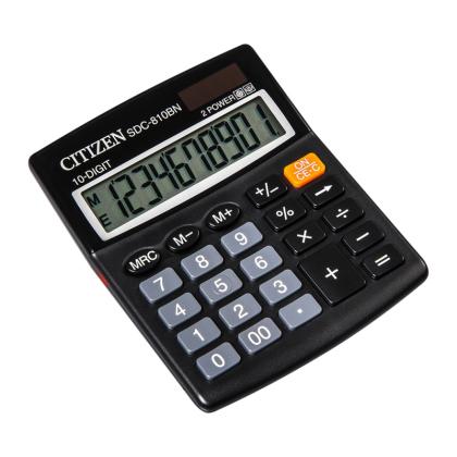 Кальк. наст. 10р. SDC-810BN CITIZEN черный 124*102*25 мм