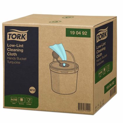 Материал нетканый Tork Premium безворсовый в ведре W10