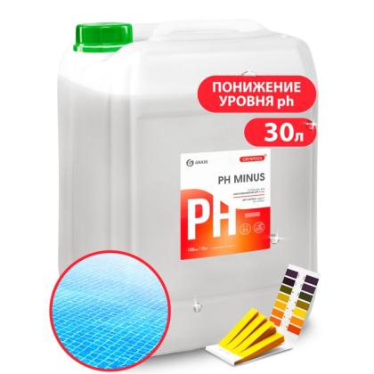 Средство для регулирования pH воды "CRYSPOOL pH minus", 35кг, канистра