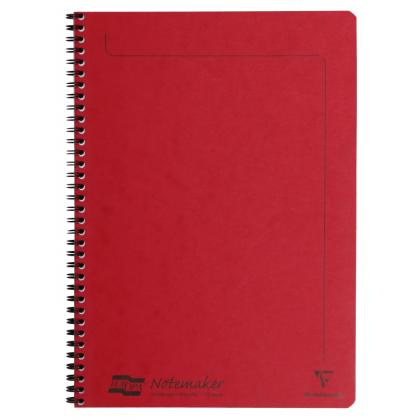 Блокнот А4 210*297 мм, 60 л., лин. "Clairefontaine Europa" спираль сбоку, обл. карт., черный