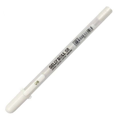 Ручка гелевая "Gelly Basic" белый, 0,5мм