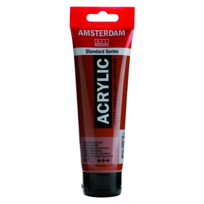 Краски акриловые "Amsterdam" 411 сиена жженая, 120 мл., туба