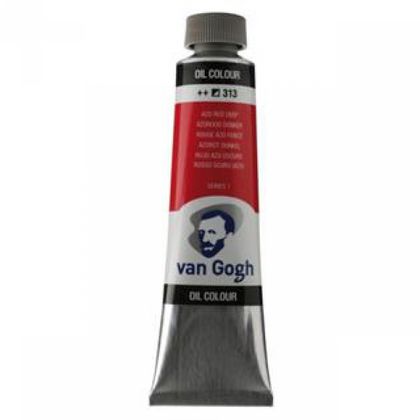 Краски масляные "Van Gogh" 313 красный AZO темный, 40 мл., туба