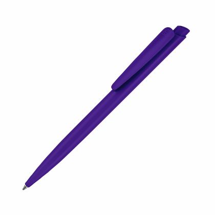 Ручка шарик/автомат "Dart Polished Basic" 1,0 мм, пласт., глянц., белый/желтый, стерж. синий