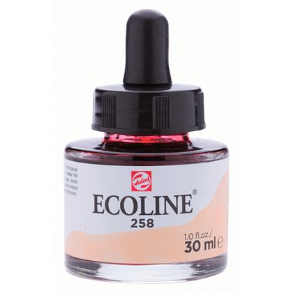краски жидкая акварель "ECOLINE" 258 абрикосовый 30 мл.