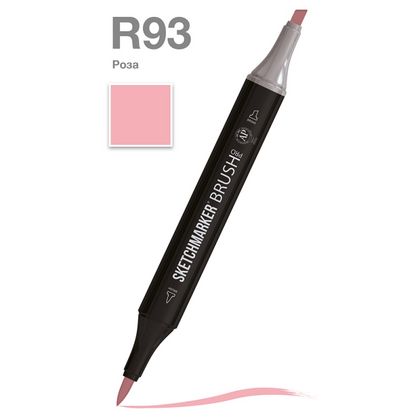 Маркер перм., худ. "Sketchmarker Brush" двусторонний, R93, роза