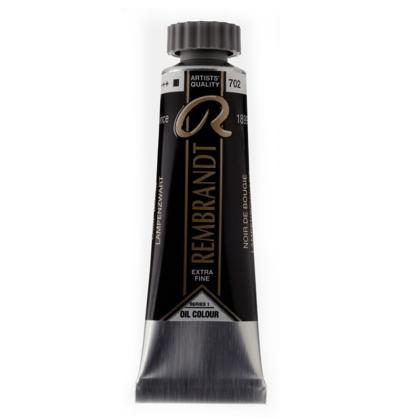 Краски масляные "Rembrandt" 702 сажа газовая, 15 мл., туба