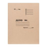 Папка скоросшиватель "Дело" KT 0,6 серый