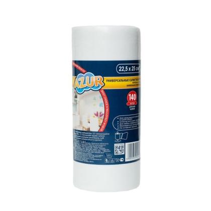 Салфетка д/уборки универсальная "Azur" 22.5*25 см, 140шт./рулон